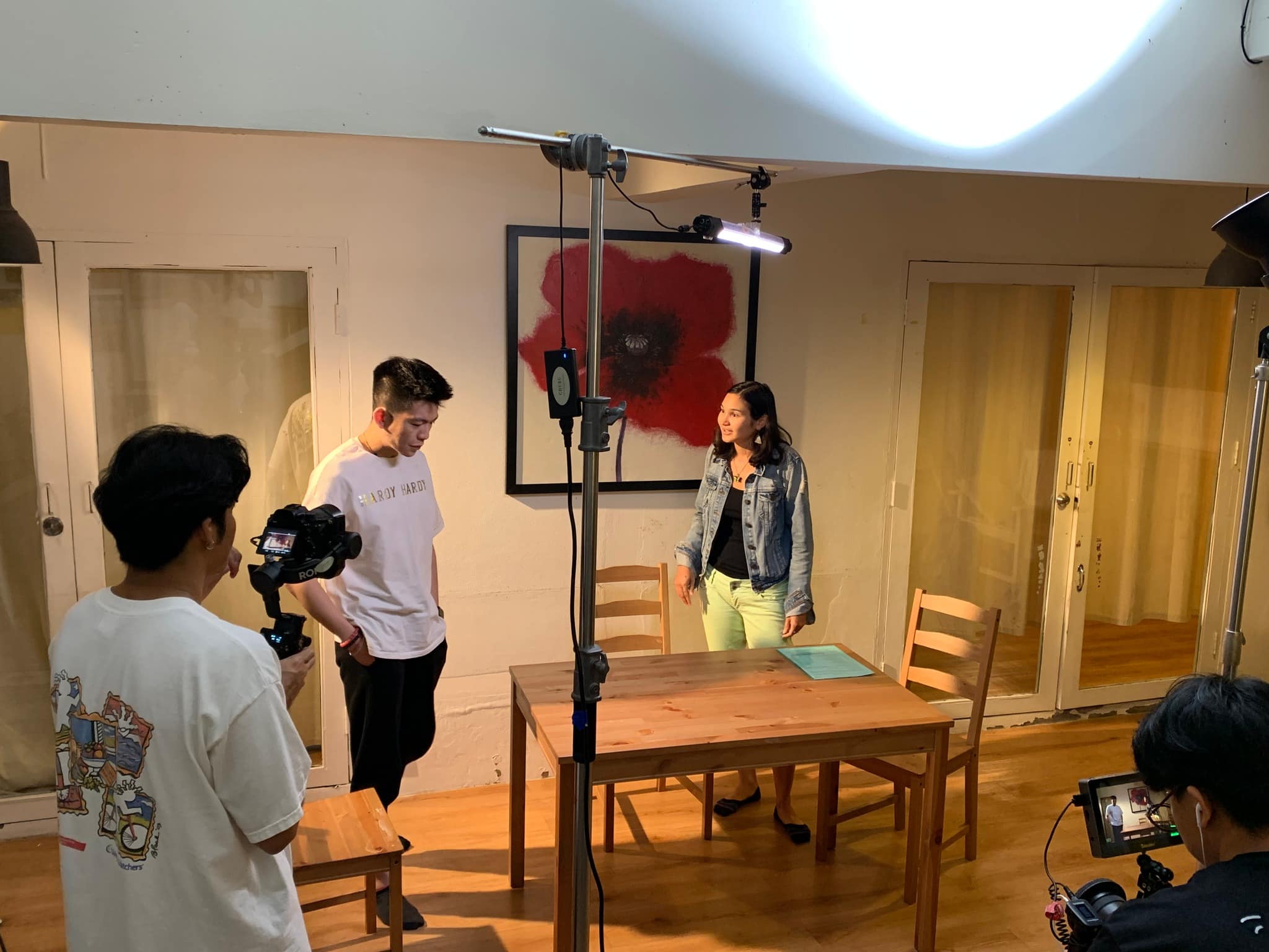 Behind the scenes of Absone and Lester’s scene ‘The Moment of Truth’. The scene …