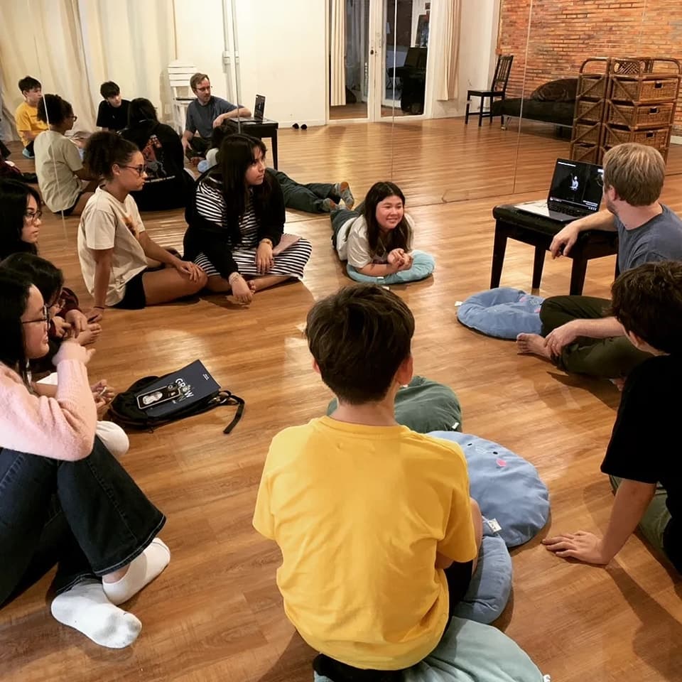 Happy to start the Intensive Acting Course with this group of talented teenagers…
