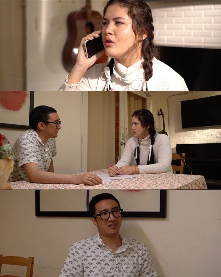 Hayley and Kong in their scene “Bitter Pill”. Hayley as the Oscar Winning Actres…