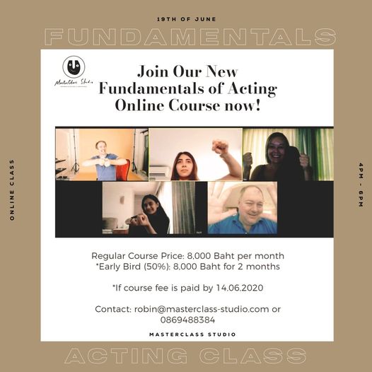 I love the craft of acting and I love sharing my passion with my students.

Join…