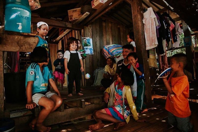 Once per year we go up country to work with the hilltribes as part of the Black …