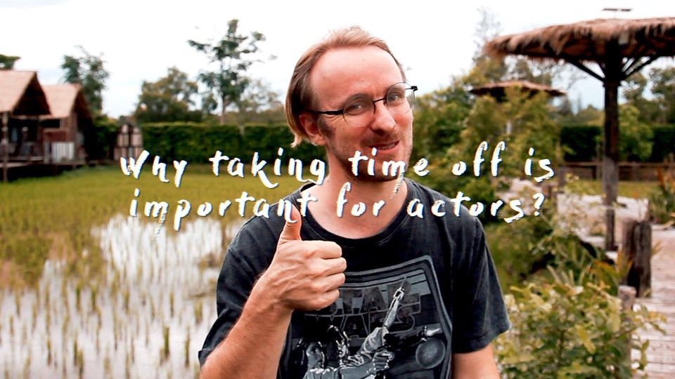 Sometimes it is important to take some time off.
 Today’s motto from Yin Yoga: “…