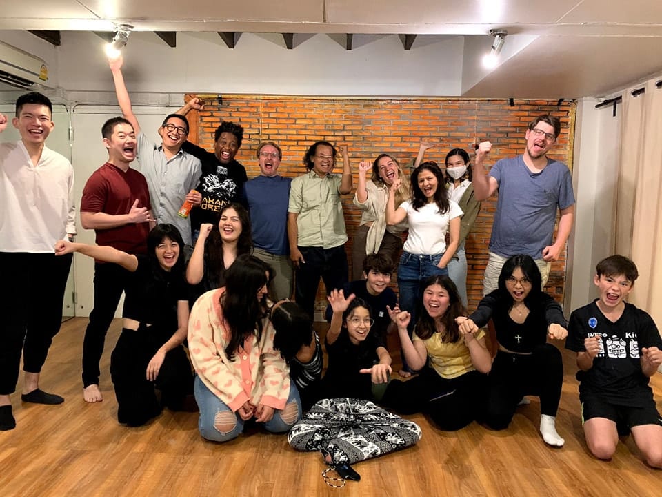 Thank you Kru Sueb for these important lessons in our Acting for Film class. We …