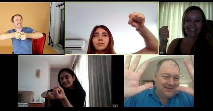 Throwback to when we had online acting classes. When life throws you a curveball…