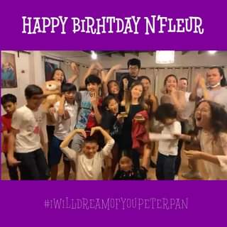 สุขสันต์วันเกิดนะคะน้องเฟลอร์ 
 แฟรี่น้อยของพี่ๆในปีเตอร์แพนโปรดักชั่น
#PeterPan…