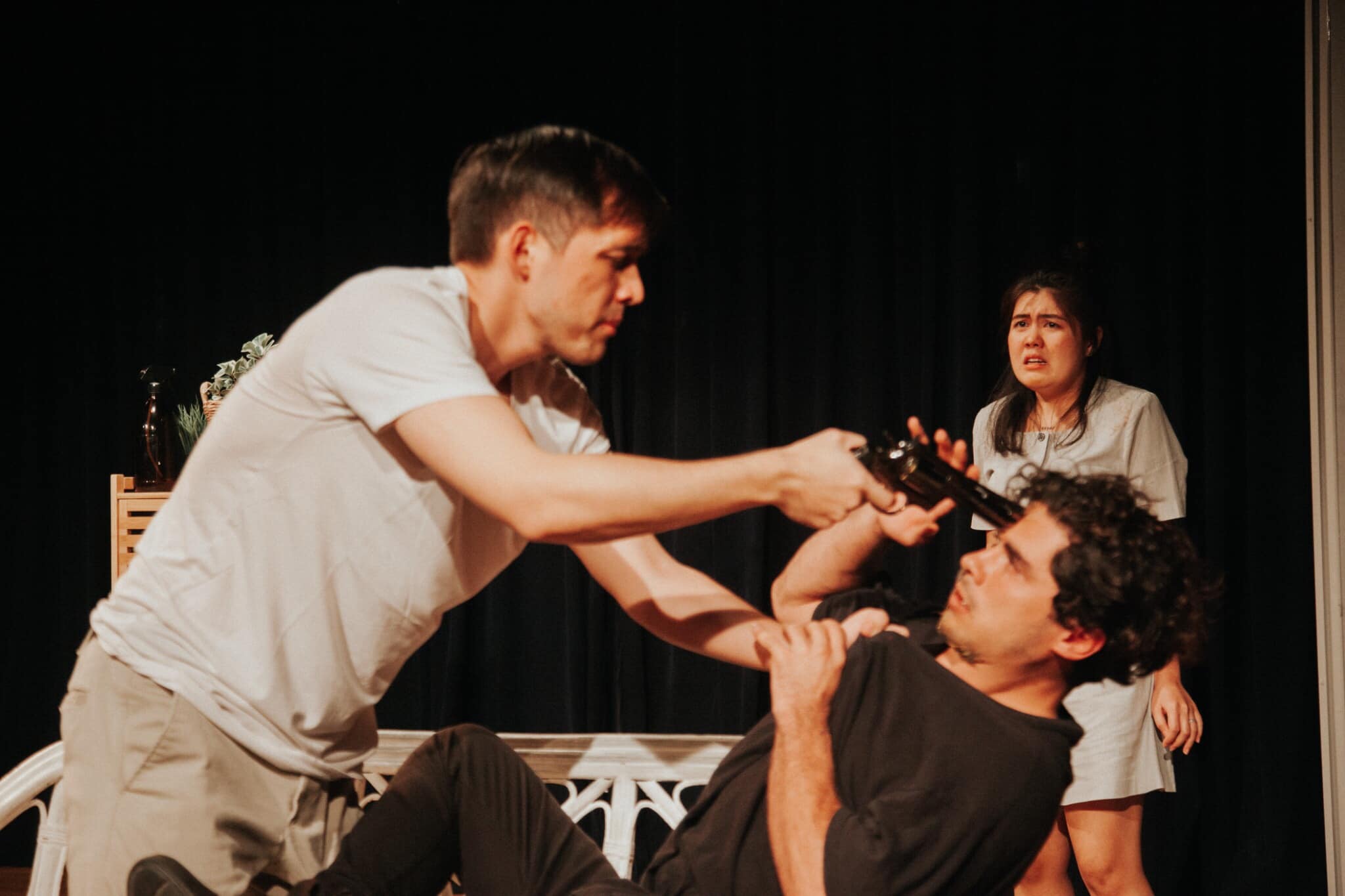 เรามาชมภาพบรรยากาศรอบแสดงจริง ของ the students of the Fundamentals of Acting Cla…