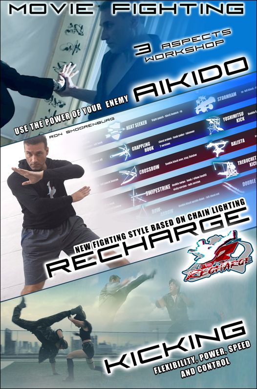 Introduction class to 3 aspects/tools of Movie Fighting by Ron Smoorenburg @Mast…