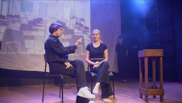 Silja and Aaron are both power houses on stage. For Silja it was the first time …