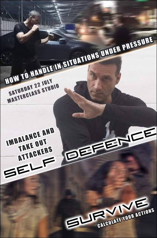 Ron Smoorenburg’s – Self Defense Workshop
 You will learn: 
 – how to make attac…
