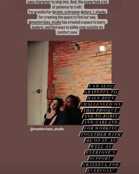 Thank you so much to Garland and Clare for your feedback!
 Teaching acting is su…