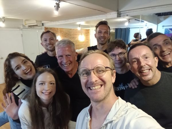 Look at these happy faces in our class on Happiness. Fundamentals of Acting Cour…