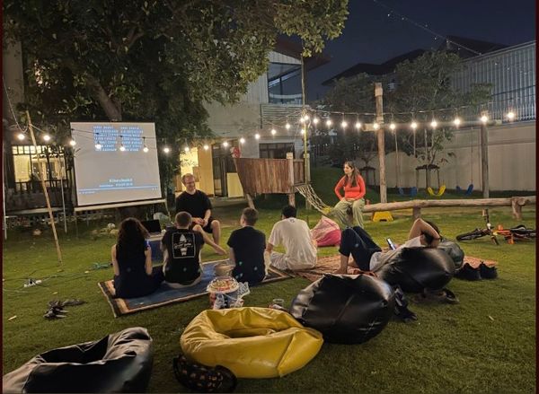 Lovely evening at our movie night with MasterClass Studio’s students watching th…