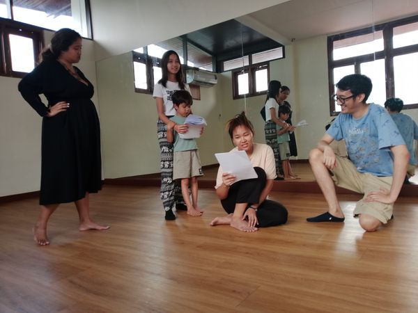 Rehearsing for our New Musical Somewhere Over the Rainbow a cooperation between …