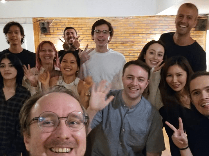 Best acting lessons in Bangkok at MasterClass Studio with students performing

