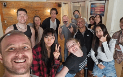 It is getting intense in the Advanced Acting Techniques Course as we are pushing the limits.