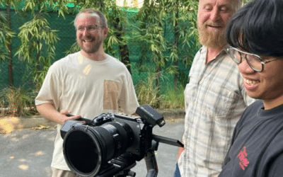 When you are shooting with friends, work doesn’t feel like work.