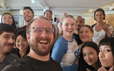I love working with this group of Acting Students.