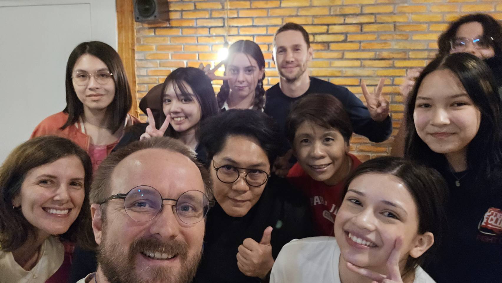 Best acting classes in Thailand at MasterClass Studio with students performing