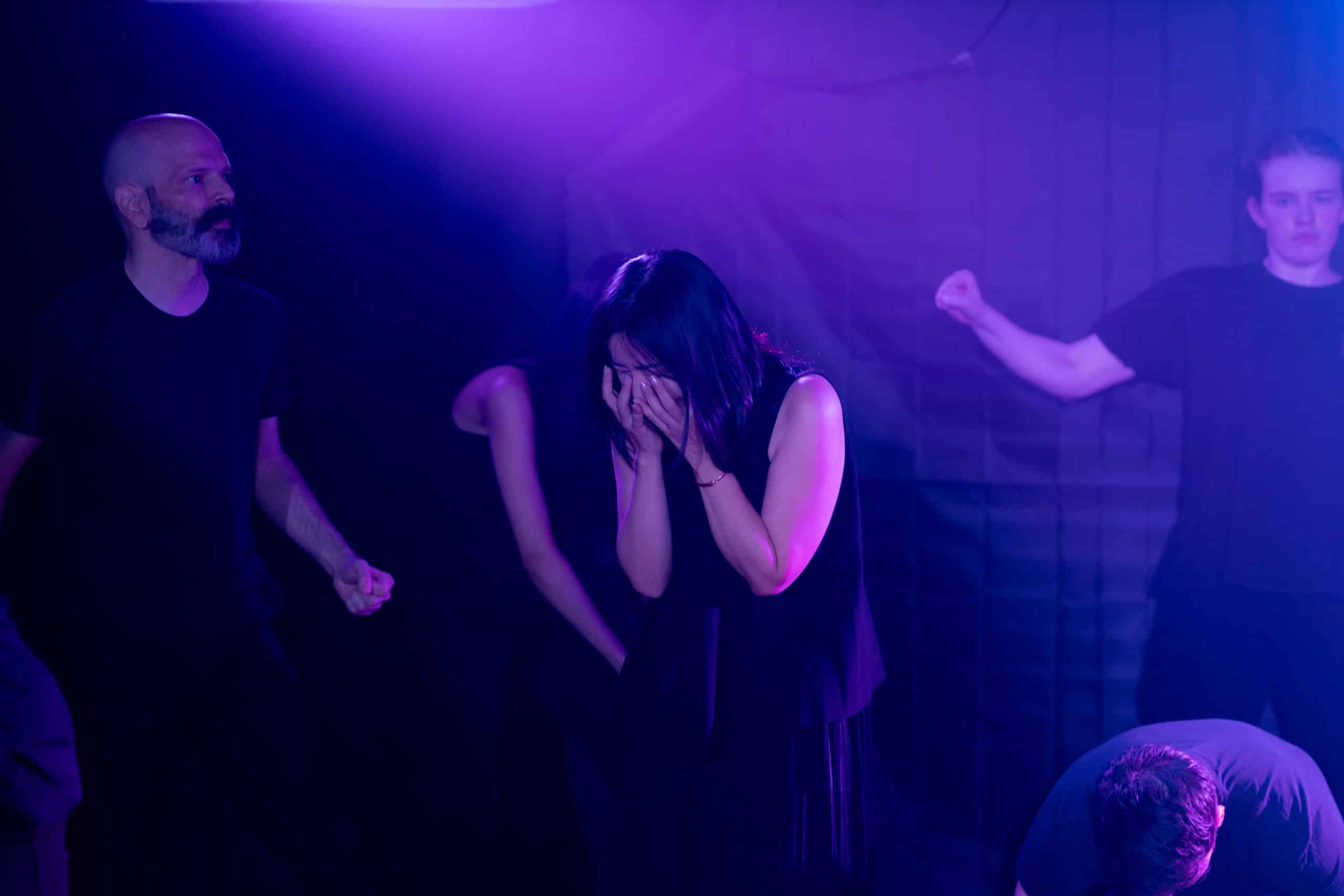 Drama classes in Bangkok at MasterClass Studio with students performing