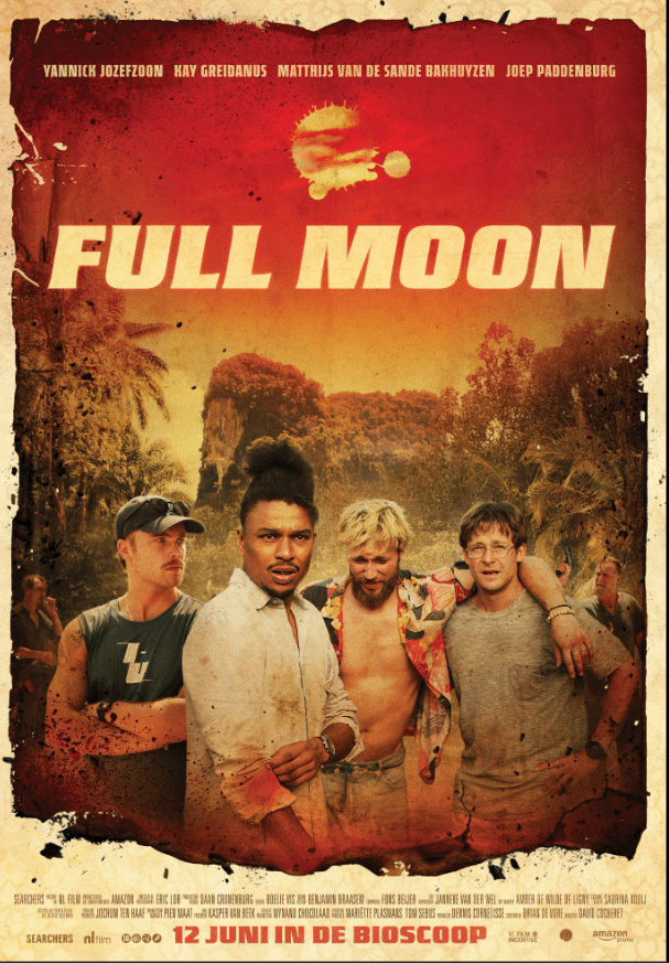 Promotional poster for Full Moon film featuring Selina Wiesmann in a thrilling scene"